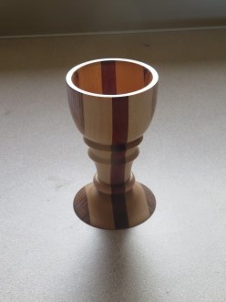 Segmented goblet by Nick Caruana